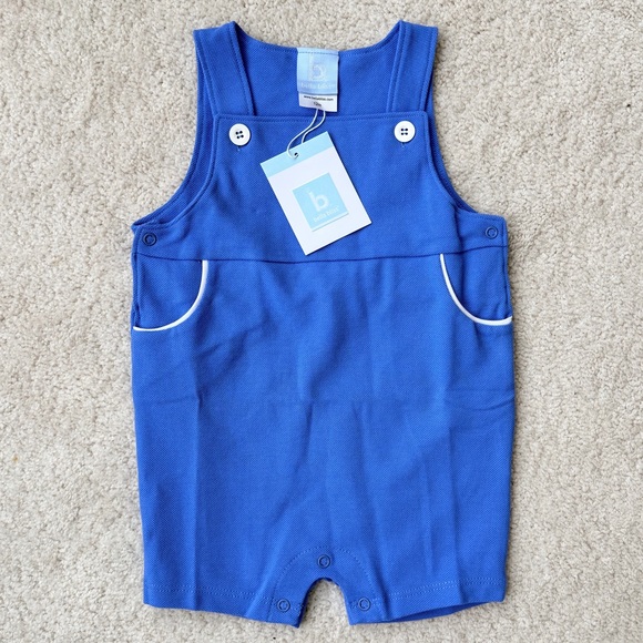 bella bliss Other - Bella Bliss Blue Baby Romper with snap closure